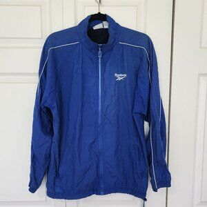 Vintage 2000s Reebok Windbreaker Sportswear Athletic Track Jacket Man Size M